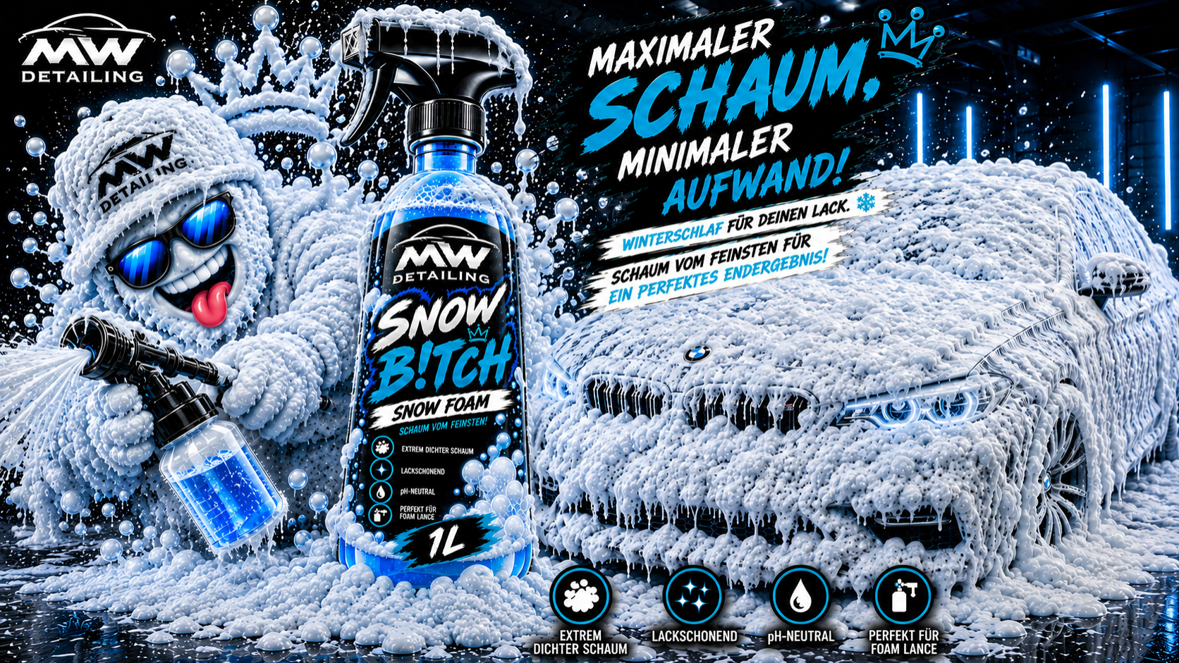 Snow B!tch Banner M5